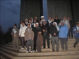 برگزاري مراسم كوهپيمايي كاركنان بسیجی دانشگاه شهیدمدنی آذربايجان در كوه عون بن علي