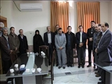 حضور در دفتر همكاران ايثارگر بمناسبت هفته بسيج