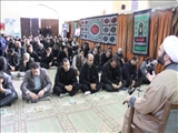برگزاری باشکوه مراسم زیارت عاشورا به همت بسیج کارمندی شهداء دانشگاه 