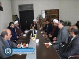 دیدار سرپرست دانشگاه شهید مدنی آذربایجان با مسئول نهاد نمایندگی مقام معظم رهبری در دانشگاه.