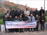 برگزاري مراسم كوهپيمايي كاركنان بسیجی دانشگاه شهیدمدنی آذربايجان در كوه عون بن علي