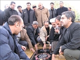 حضوردر مزارشهيدگمنام به مناسبت هفته گرامیداشت بسیج وایام عزاداری اباعبدالله الحسین